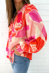 Pink Red Floral