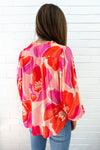Pink Red Floral