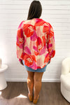 Pink Red Floral