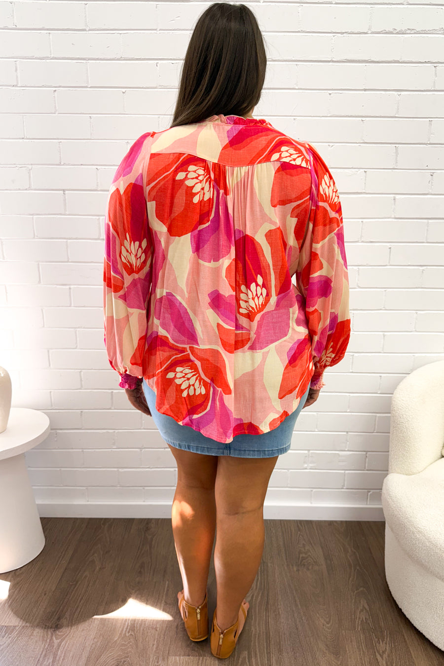 Pink Red Floral
