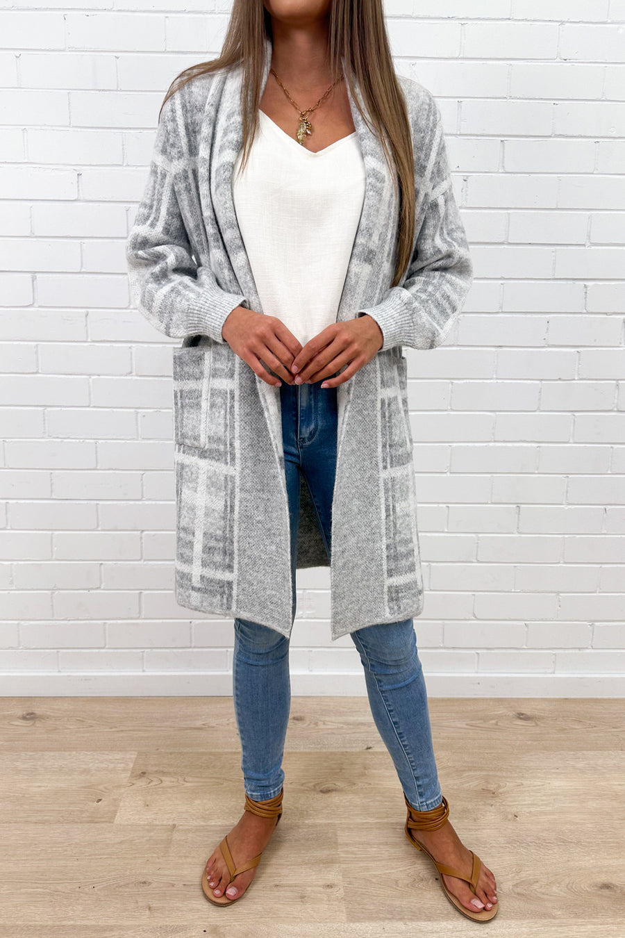 Grey Check