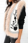 Cream Black