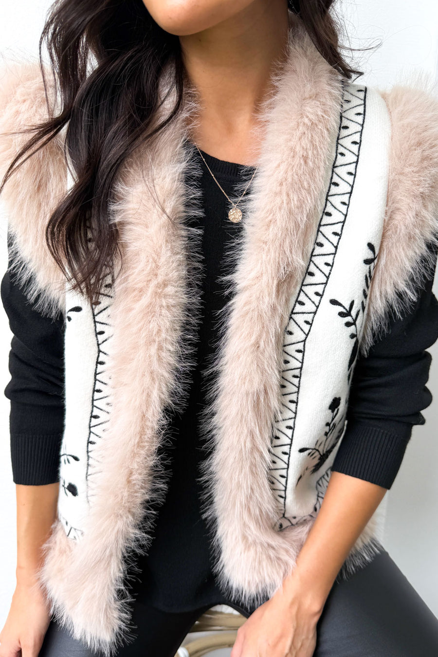 Cream Black