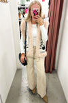 Cream Black