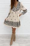 Cream Black