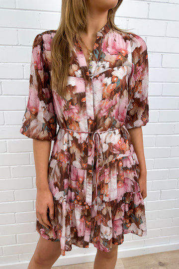 Dusty Pink Floral: eve