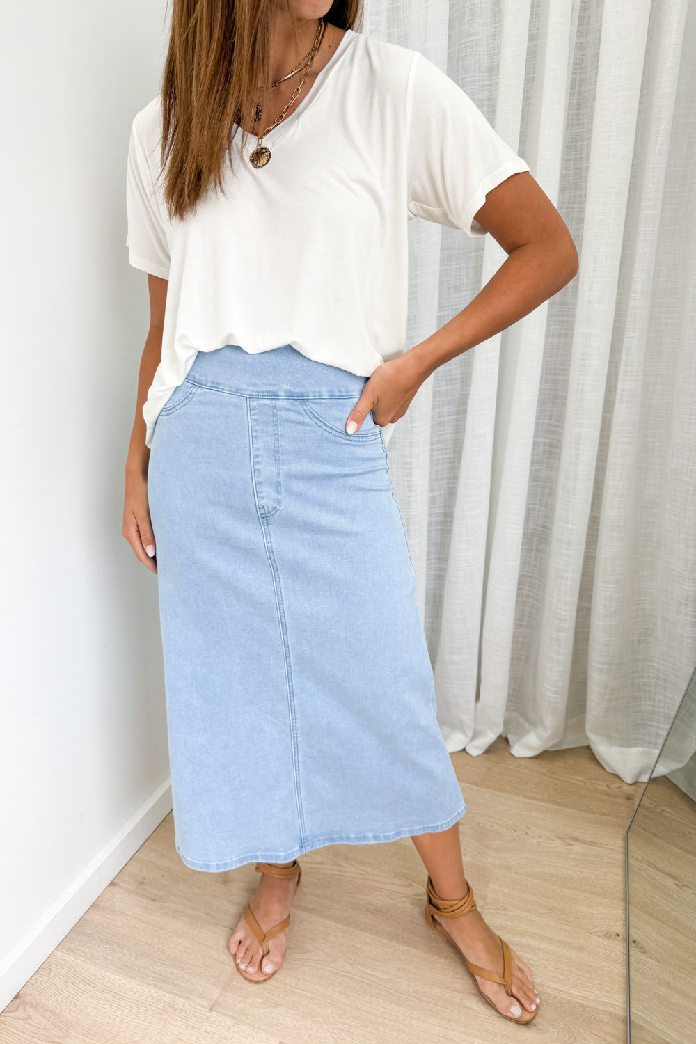 Taylor Denim Skirt – Vine Apparel