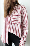 Pink Red Stripe