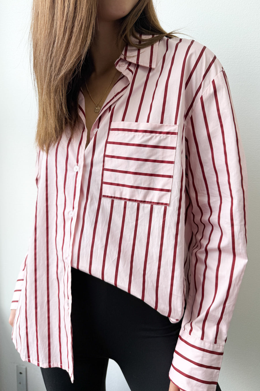 Pink Red Stripe