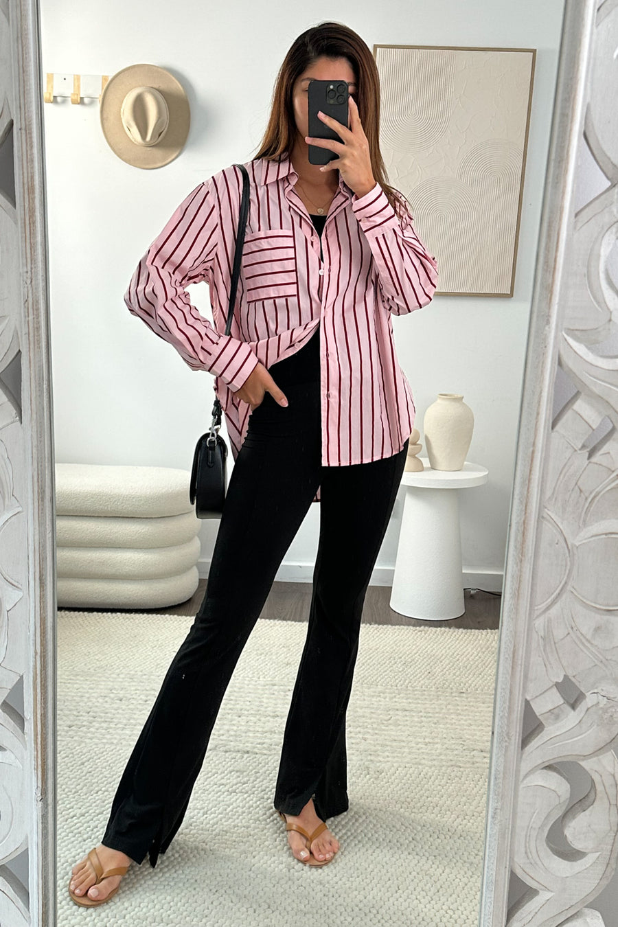 Pink Red Stripe