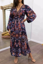 Burgundy Floral