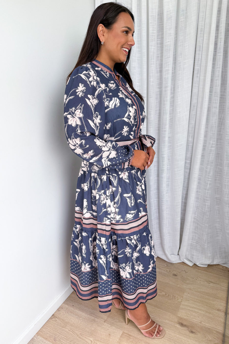 Dusty Blue Floral