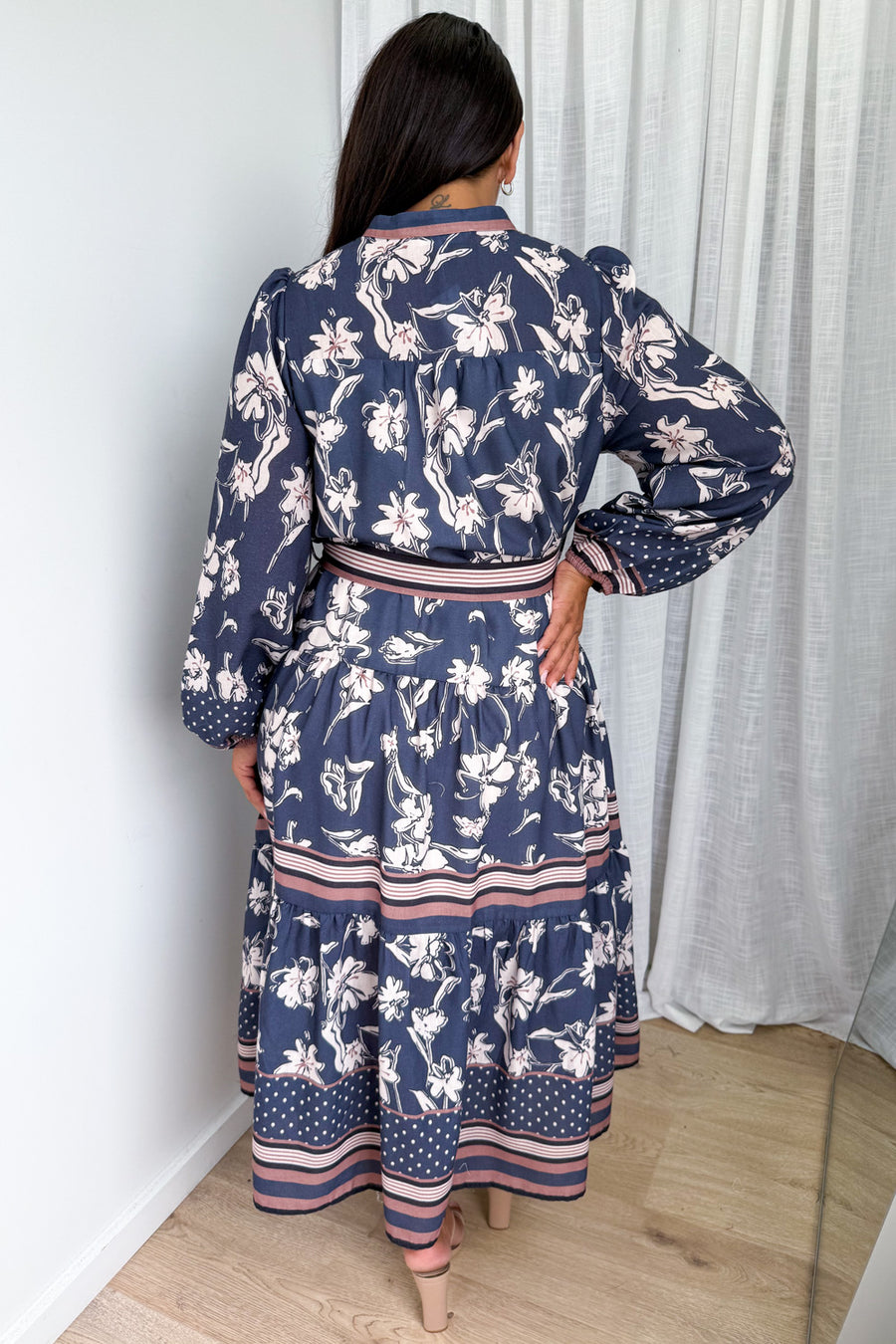 Dusty Blue Floral