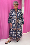 Dusty Blue Floral