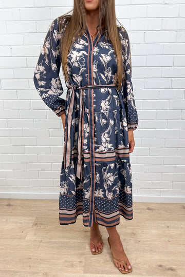 Dusty Blue Floral: taylor