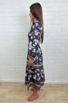 Dusty Blue Floral