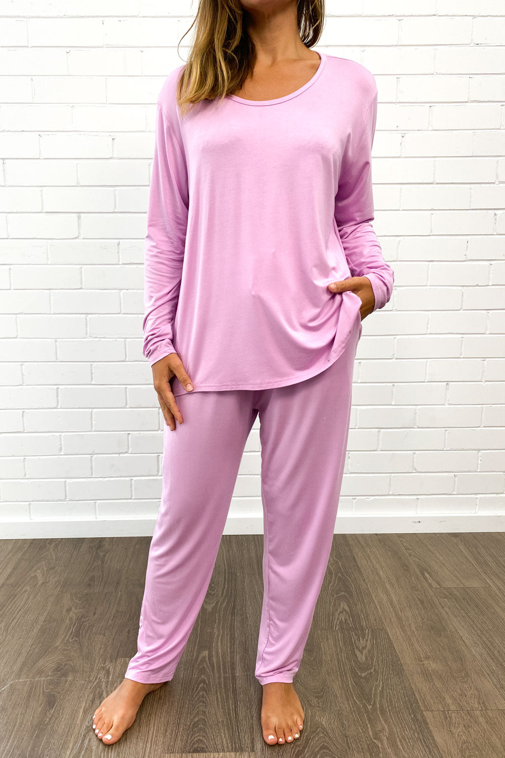 The Comfiest PJs Long Sleeved Tee & Pants Set - Fairy Floss – Vine Apparel