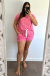 Pink Red Stripe