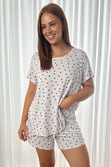 Red Mini Hearts: georgie