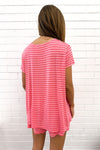 Pink Red Stripe