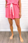 Pink Red Stripe