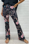 Black Pink Floral