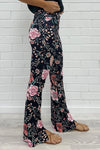 Black Pink Floral