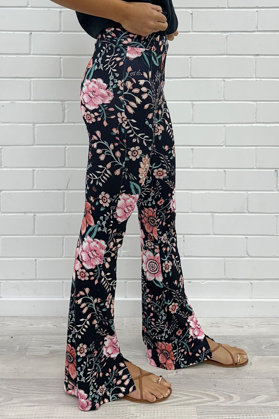 Black Pink Floral