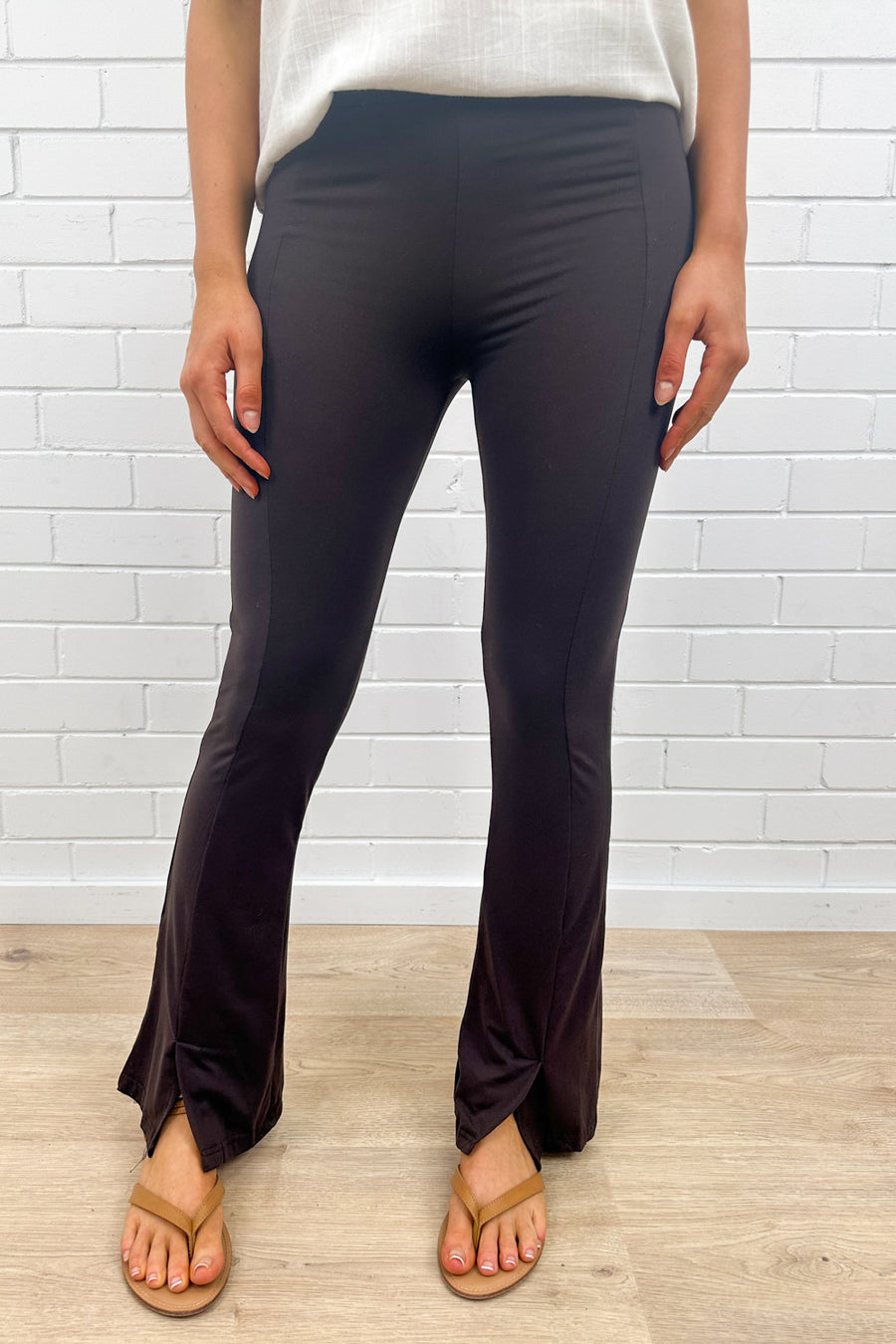 The Flarey Tights - Chocolate