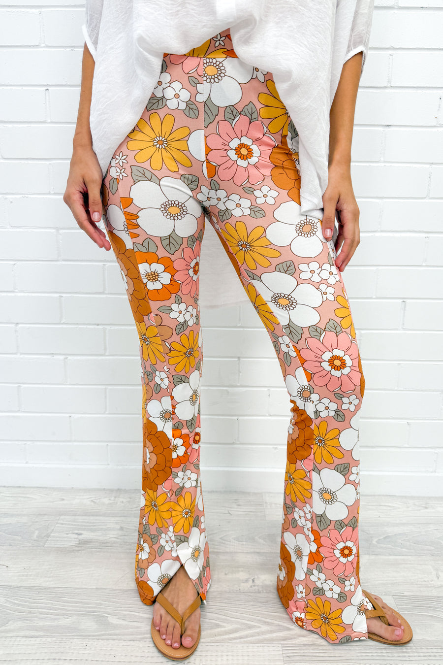Orange Floral