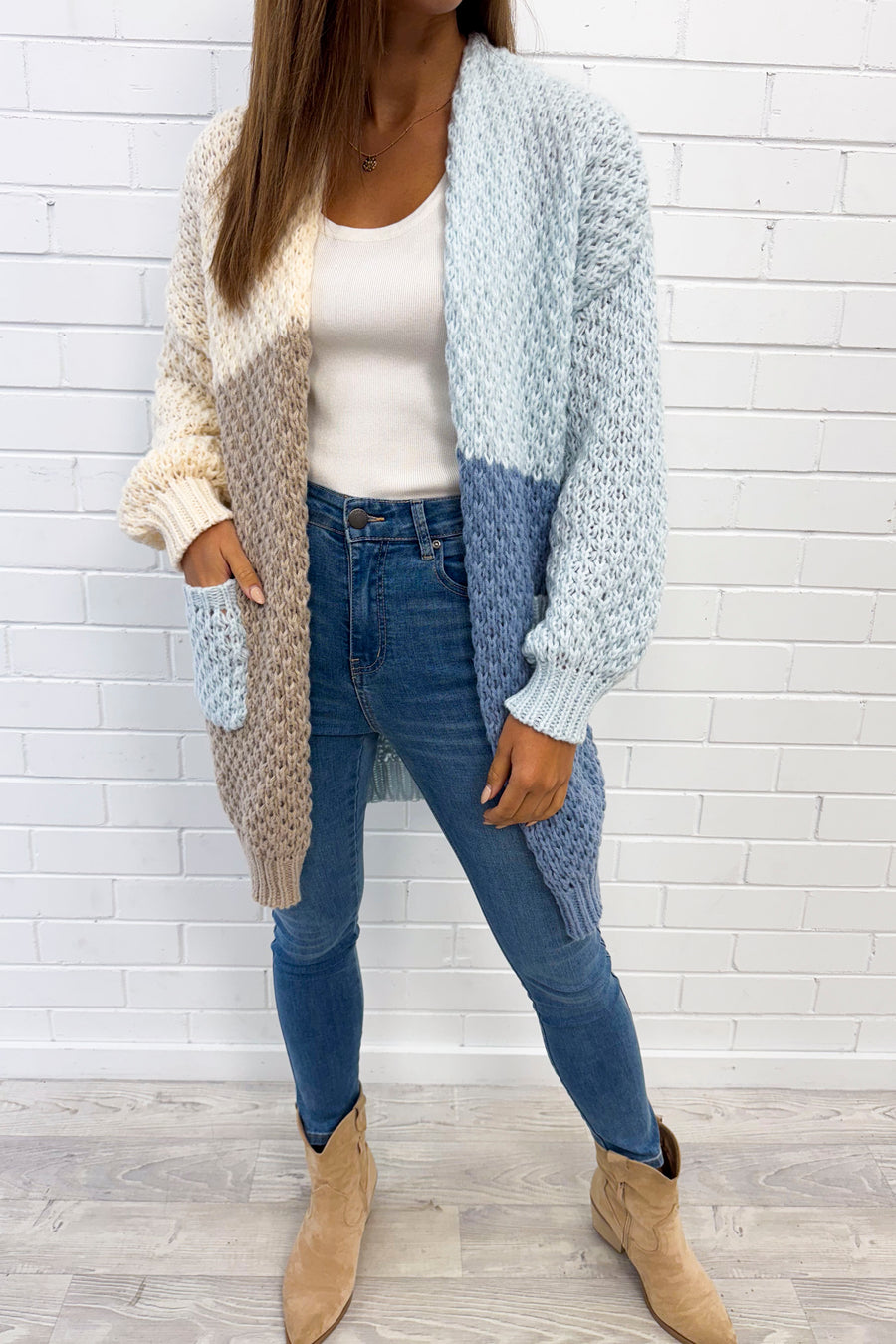 Cream Blue