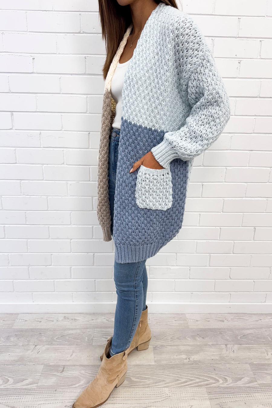 Cream Blue