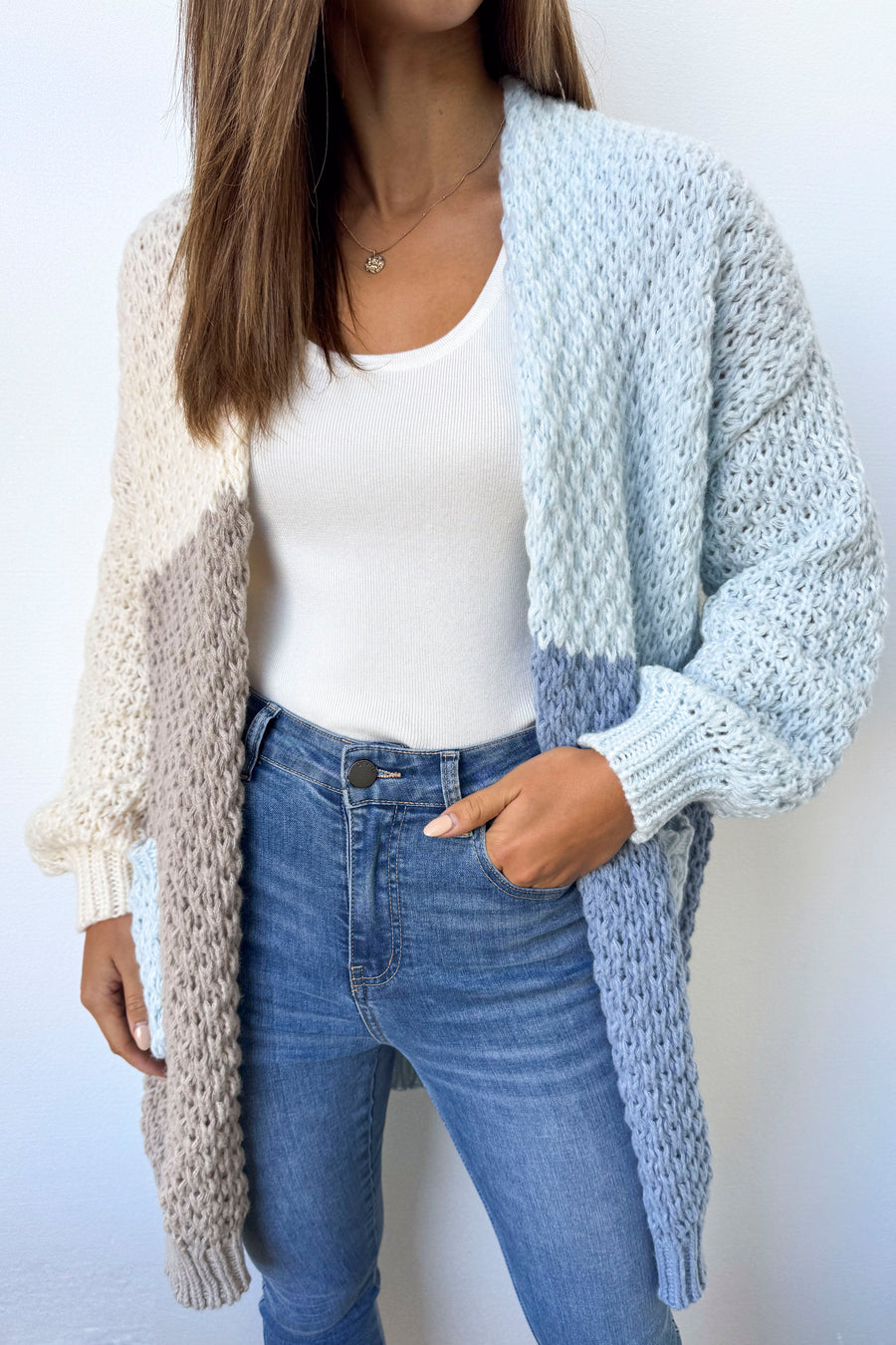 Cream Blue