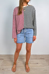 Red Black Stripe