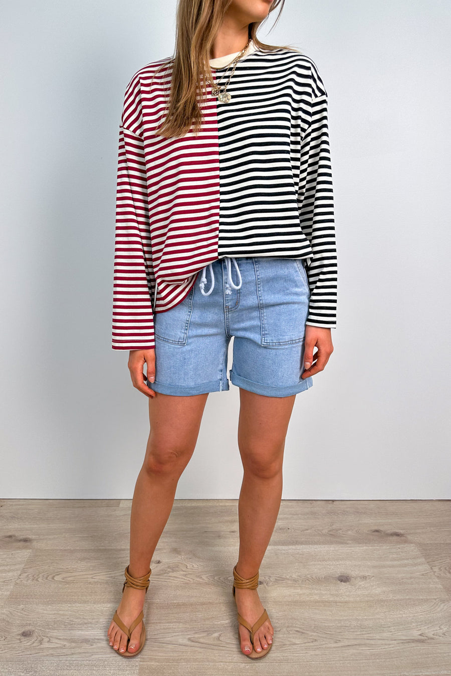 Red Black Stripe