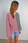 Red Black Stripe