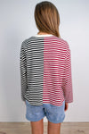 Red Black Stripe