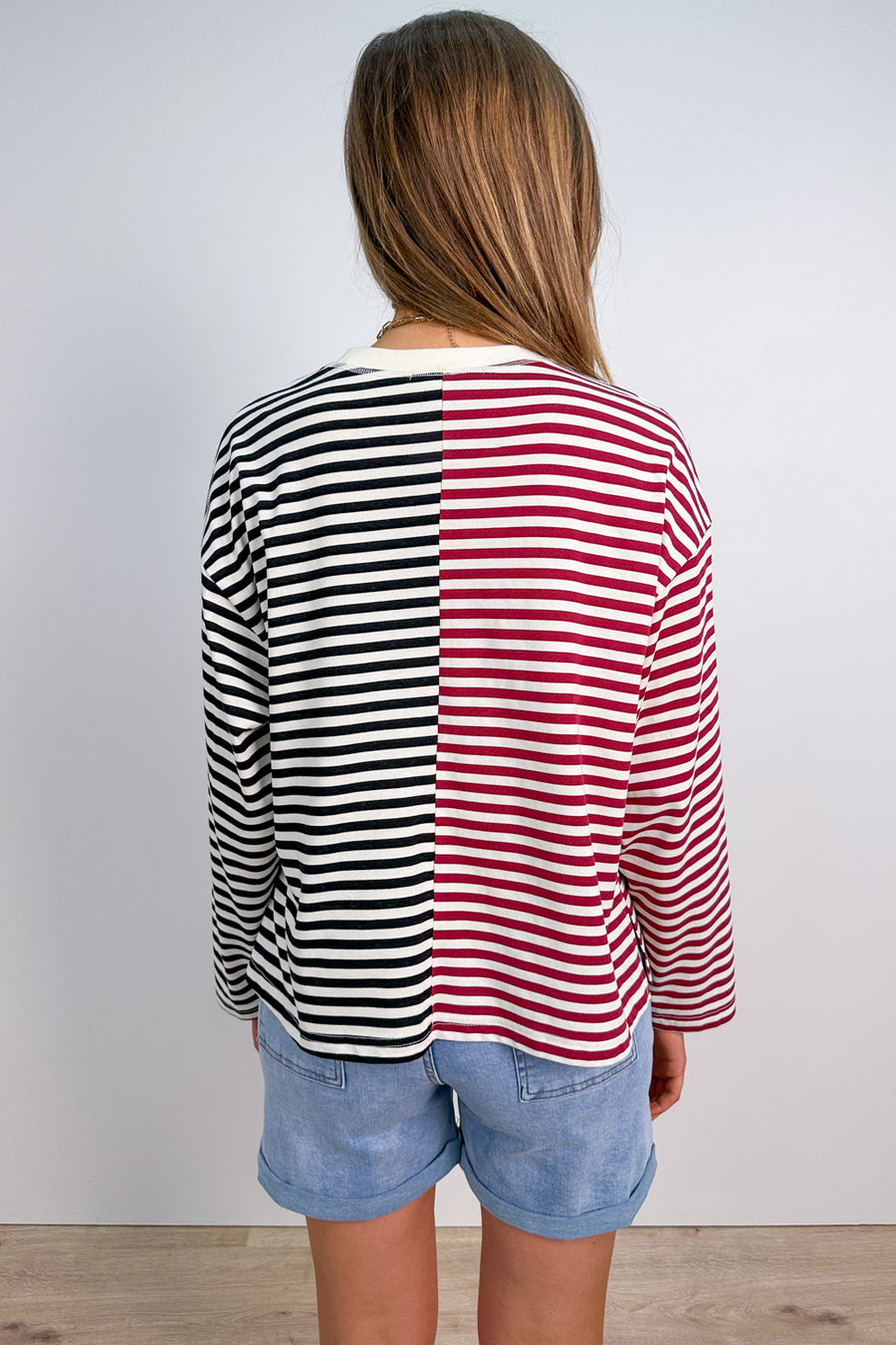 Red Black Stripe