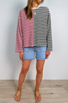 Red Black Stripe