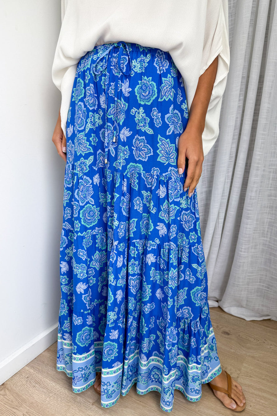 Blue Boho Floral