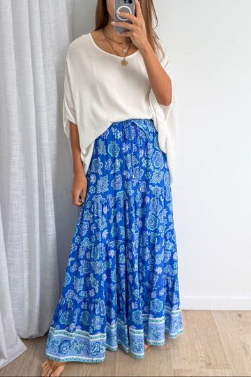Blue Boho Floral: kym
