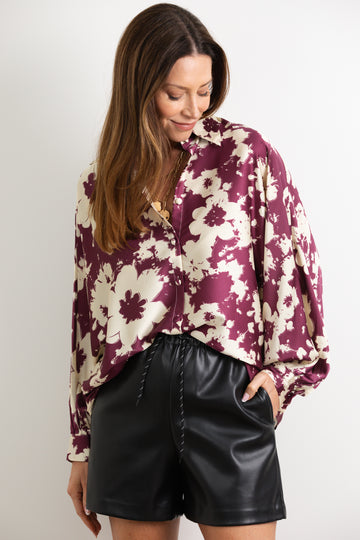 Eggplant Floral: ange