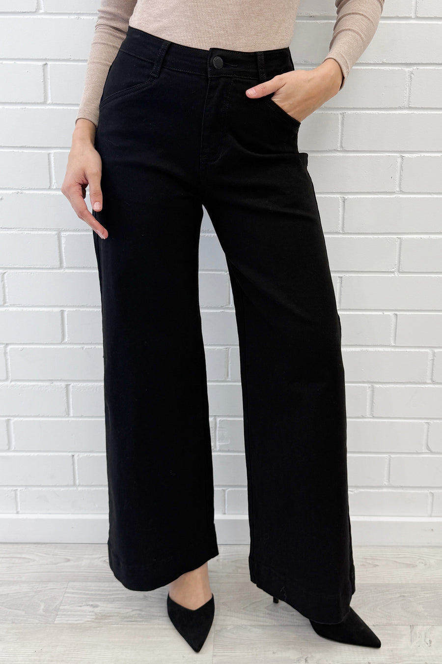 Tilda Wide Leg Denim Jeans