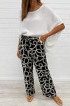 Black White Swirl