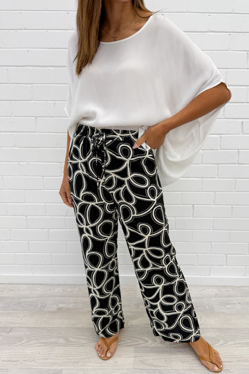 Black White Swirl: kym