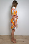 Orange Floral