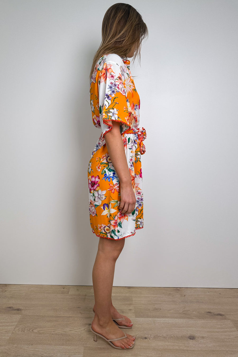 Orange Floral