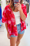 Red Crush Tie Dye