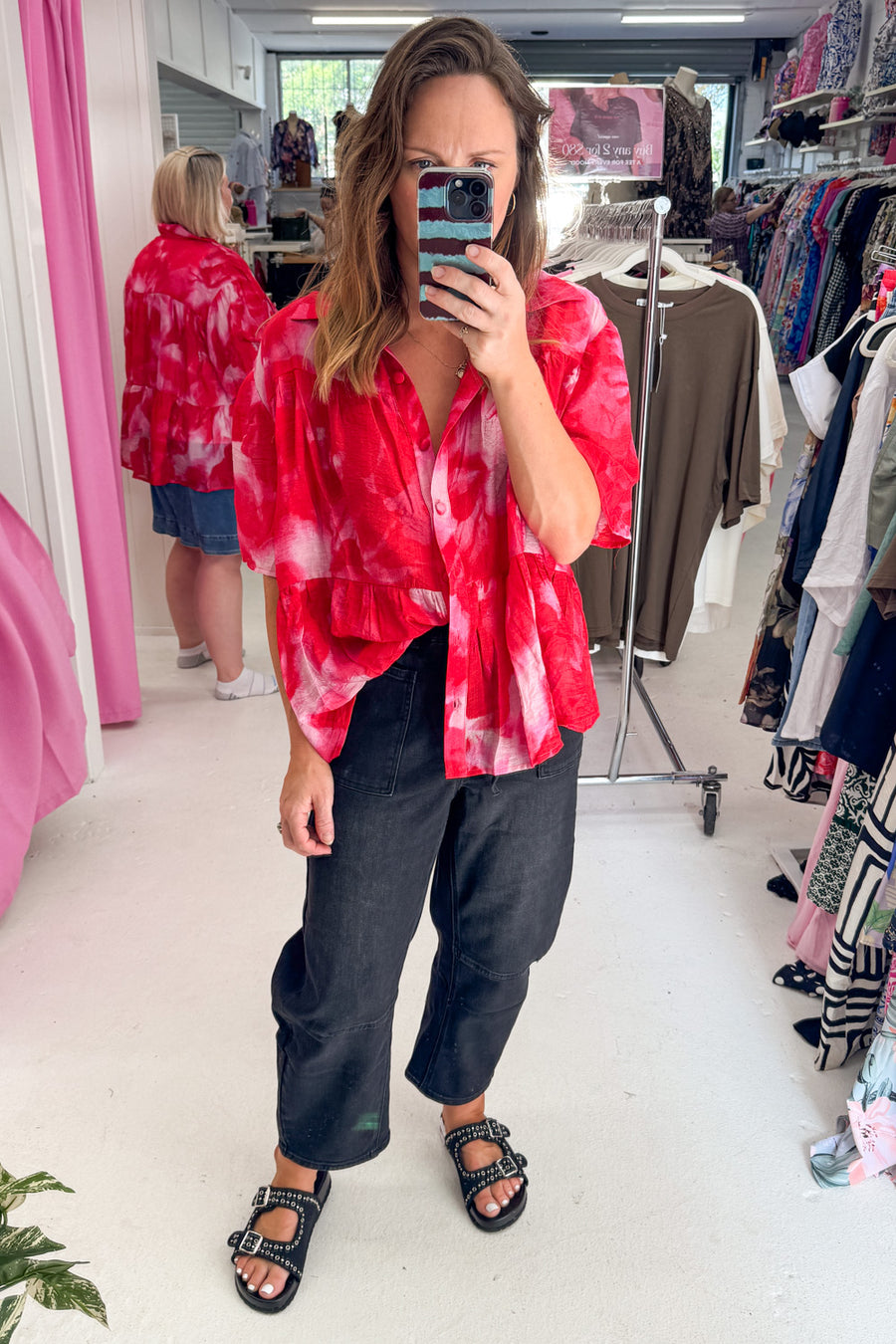 Red Crush Tie Dye