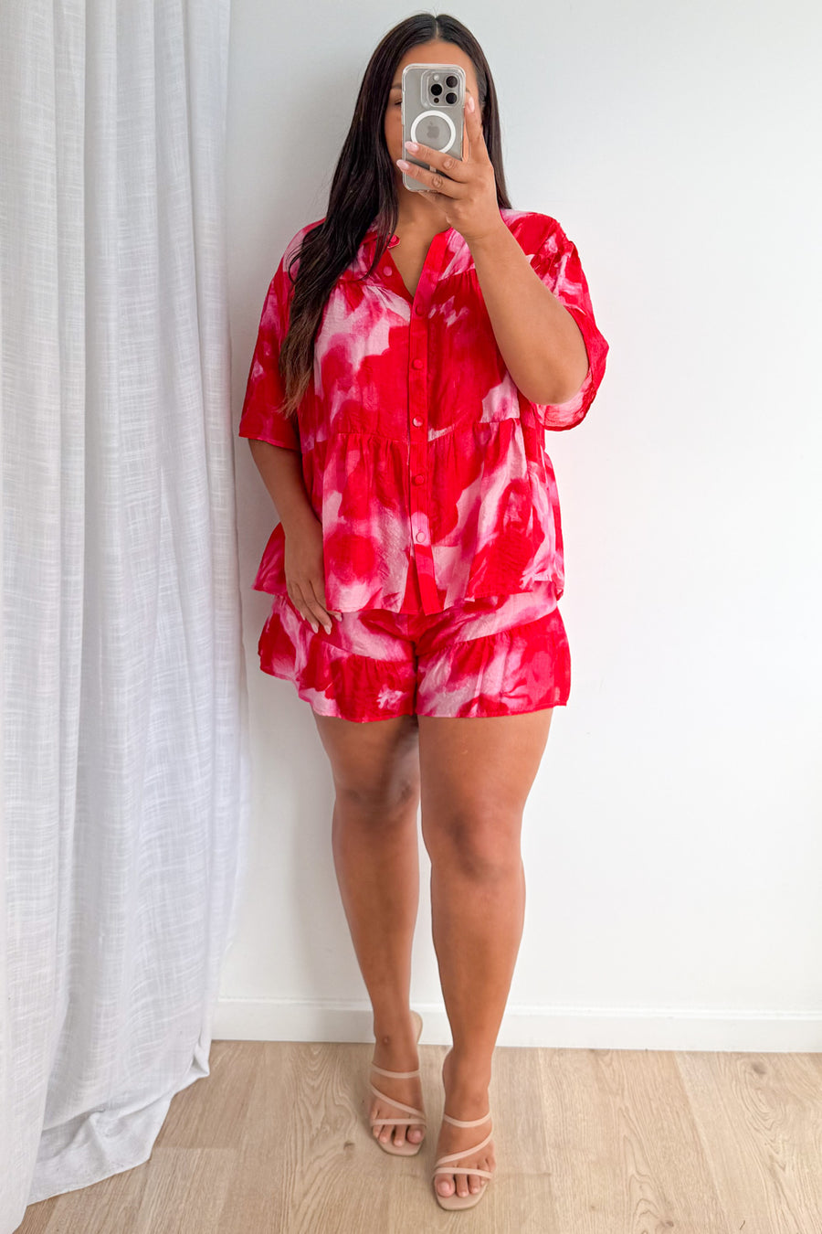 Red Crush Tie Dye